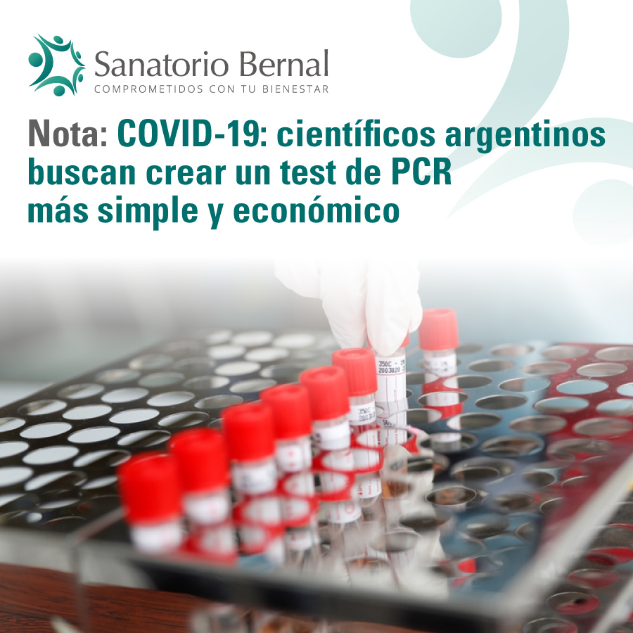 COVID-19: científicos argentinos buscan crear un test de PCR más simple y económico