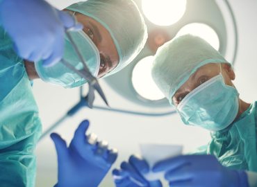 Experienced doctors during the operation